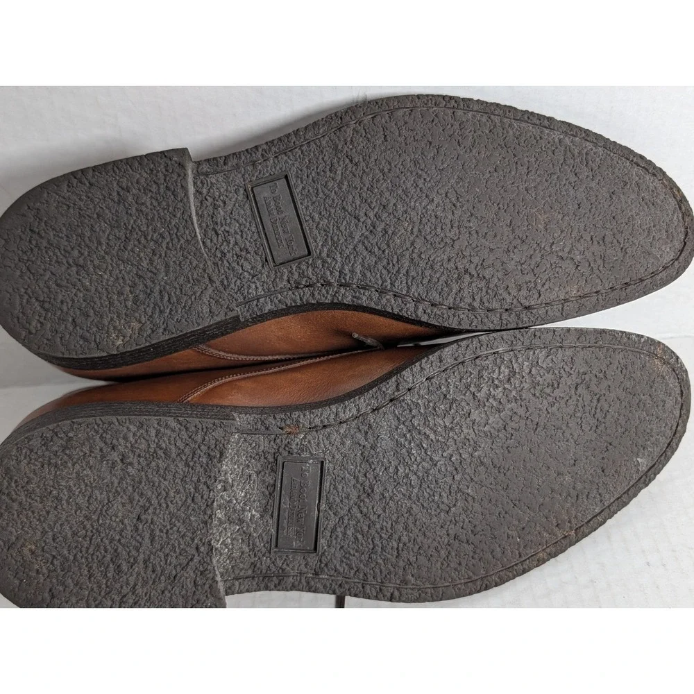 To Boot New York Men's Brown Leather Chukka Desert Boots Size 10 EU 44 Lace Up